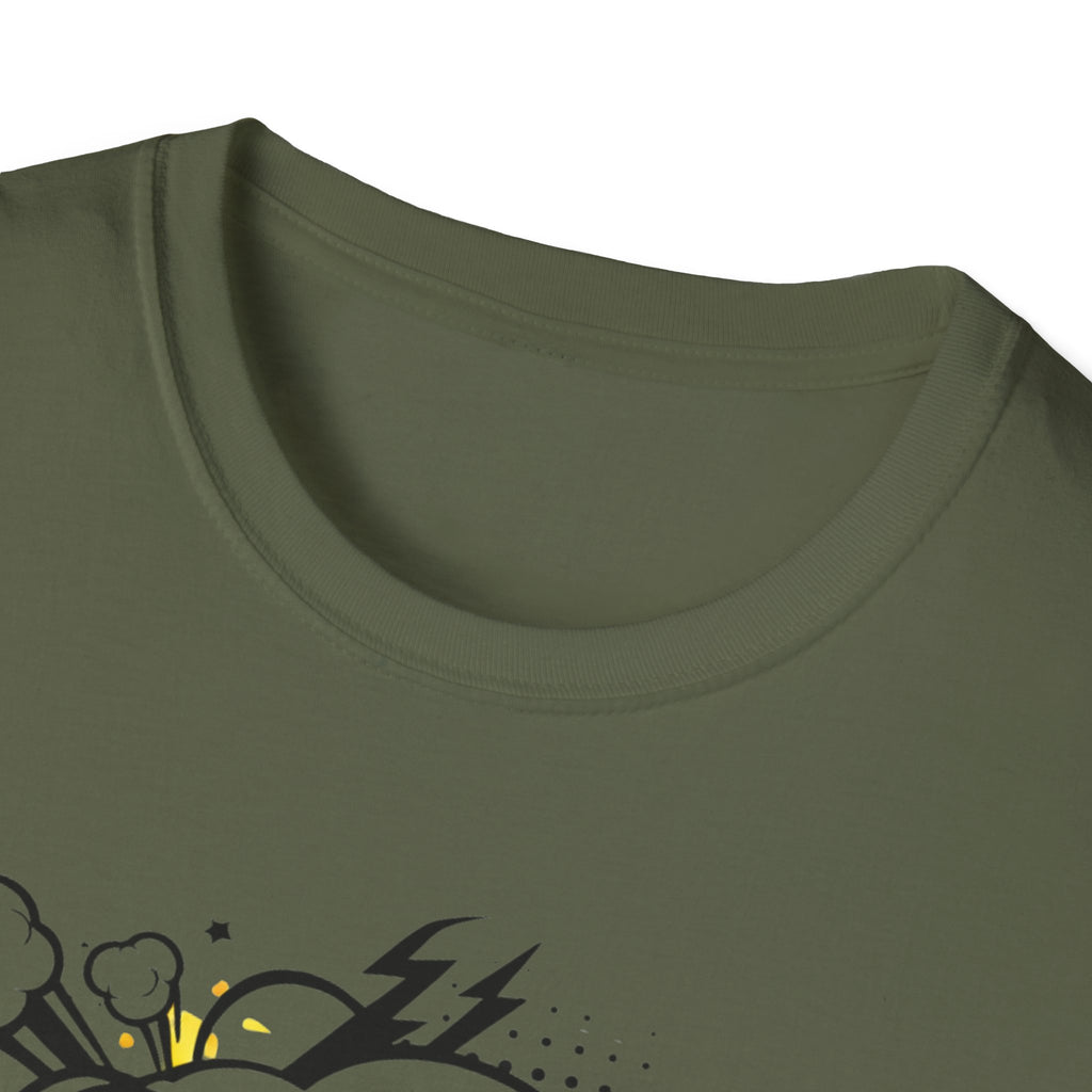 T-Shirt — "Super Grandpa" Comic-Style Graphic | Funny Father's Day Gift