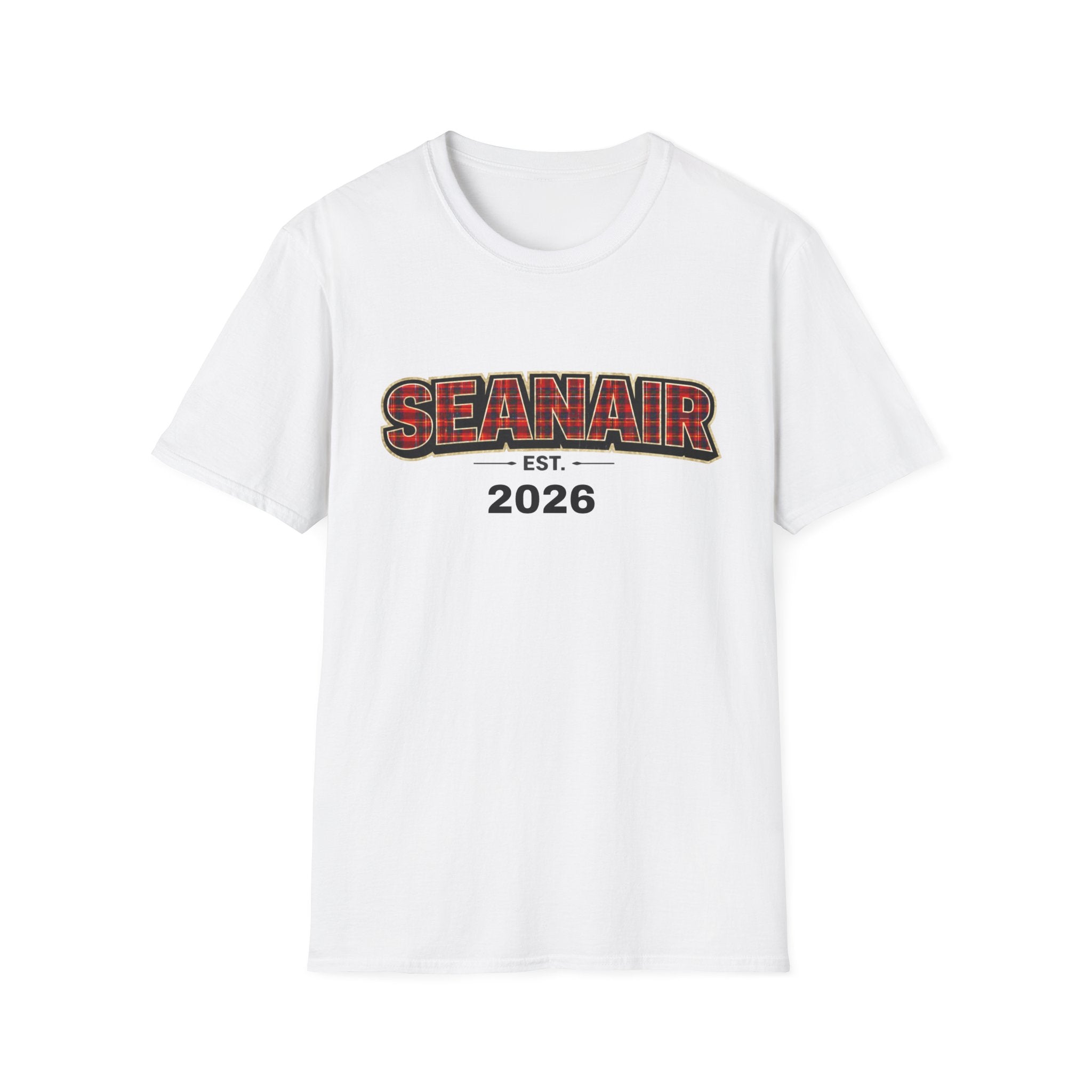 SEANAIR Tartan Est- Personalised T-Shirt