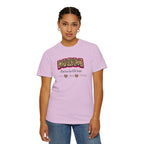 Mom Camo Graphic T-Shirt — "MOM Most Loved Her Little People" Floral Heart Tee