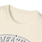 T-Shirt — "Measure Once, Cut Twice" Carpenter Tape Measure Design