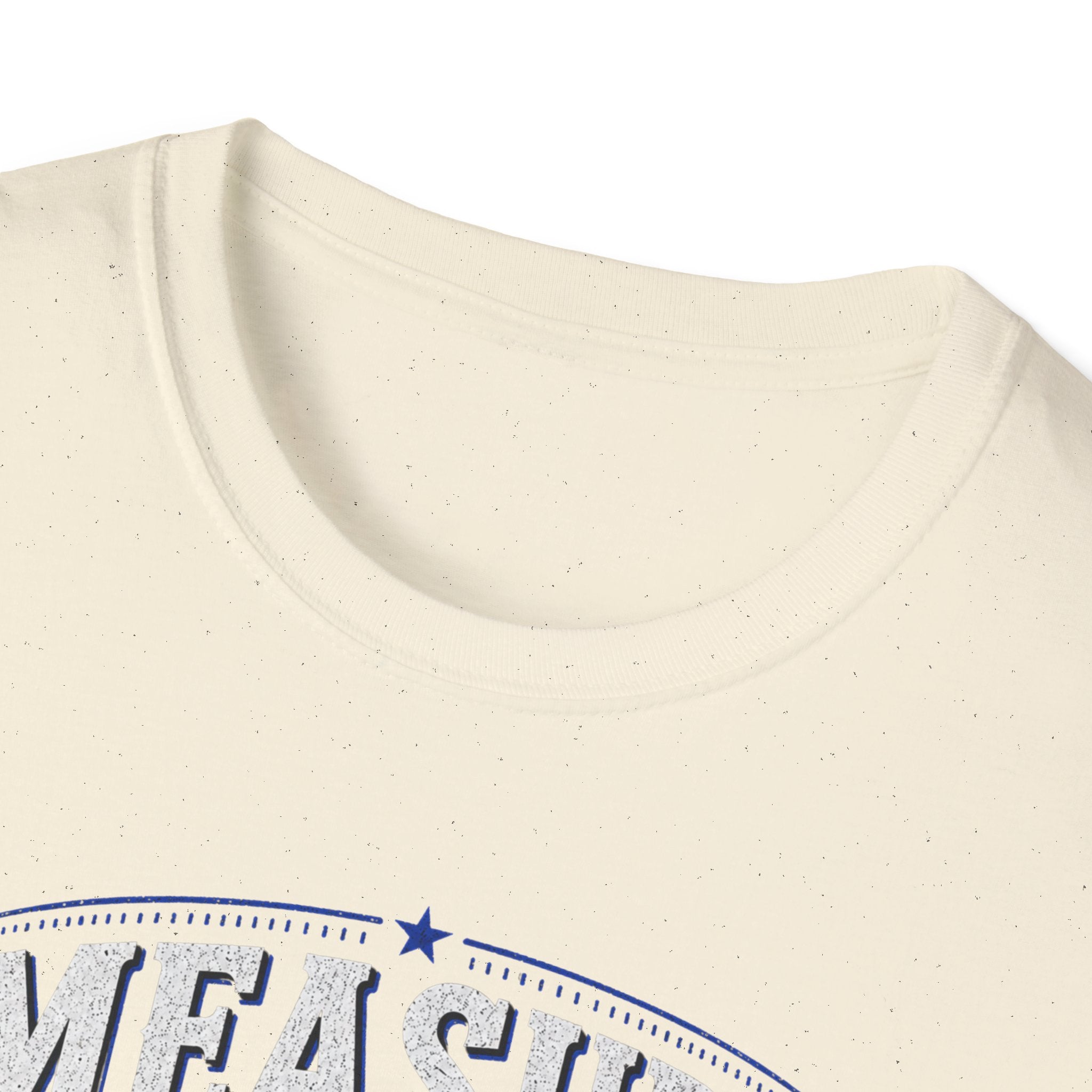 T-Shirt — "Measure Once, Cut Twice" Carpenter Tape Measure Design