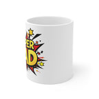 Super Dad Comic-Style 11oz Coffee Mug — Father's Day Gift