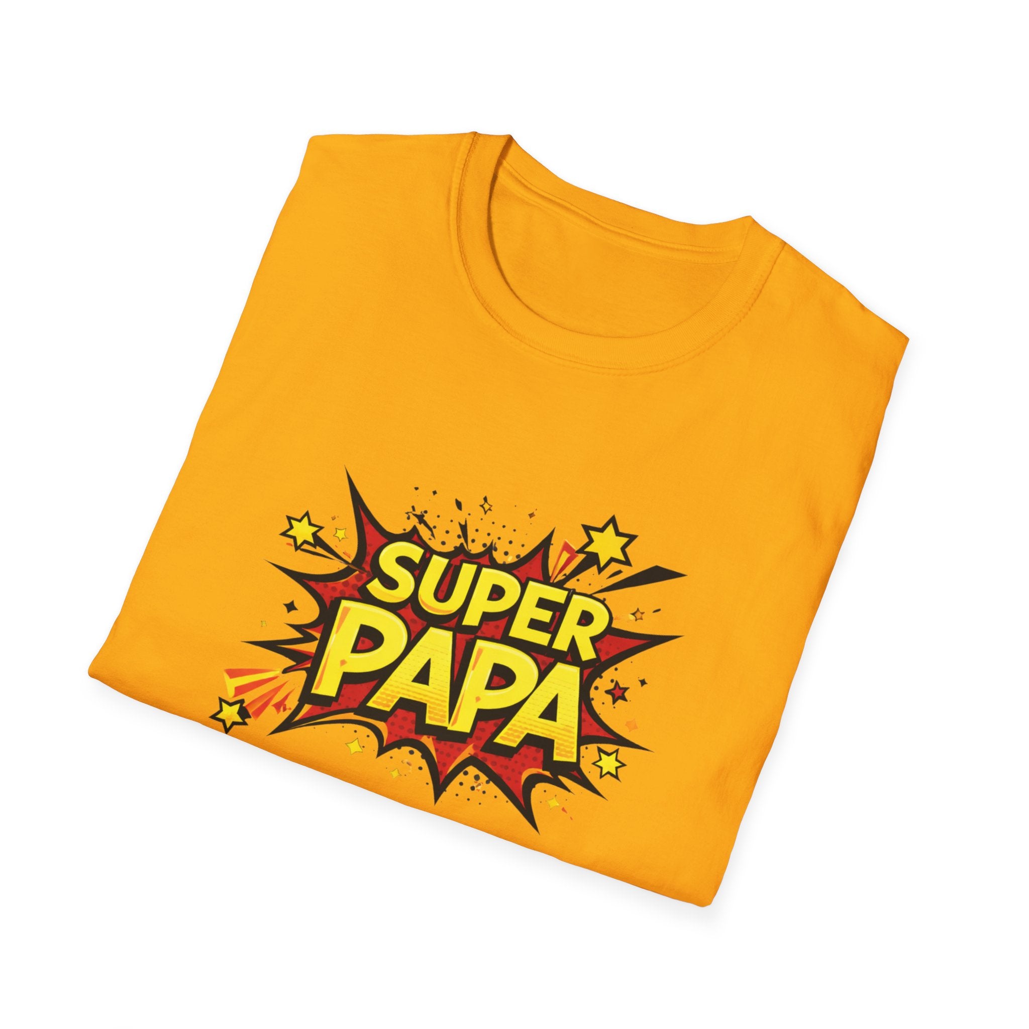 Super Papa Comic Graphic T-Shirt — Father’s Day Gift Tee