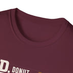 Donut Acquisition Department T-Shirt – D.A.D. Funny Dad Shirt for Donut Lovers