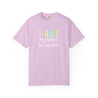 Granny Pastel Rainbow T‑Shirt — Retro Block Letter Grandma Tee