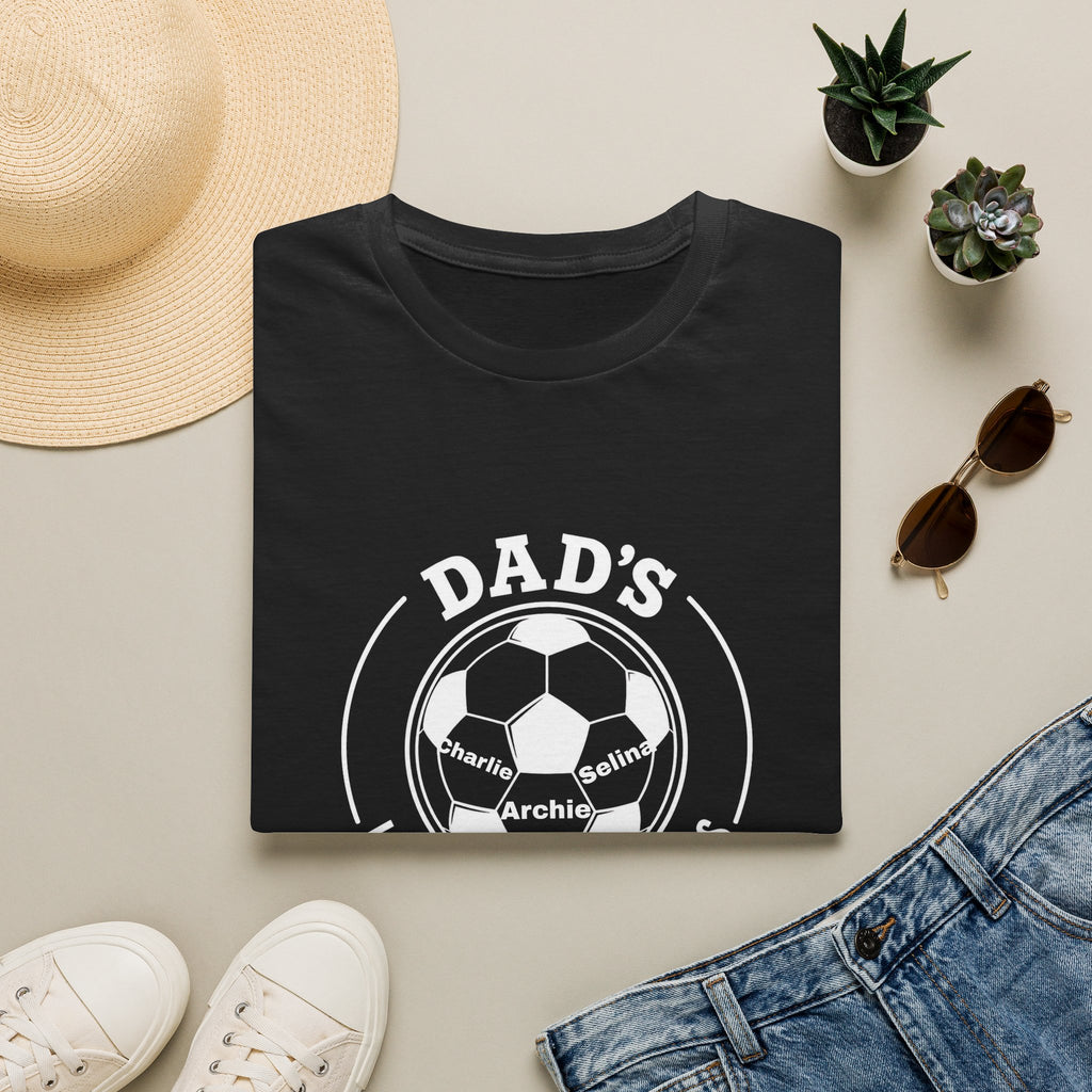 Dad’s Little Football Buddies Tee - Add Names- Personalise
