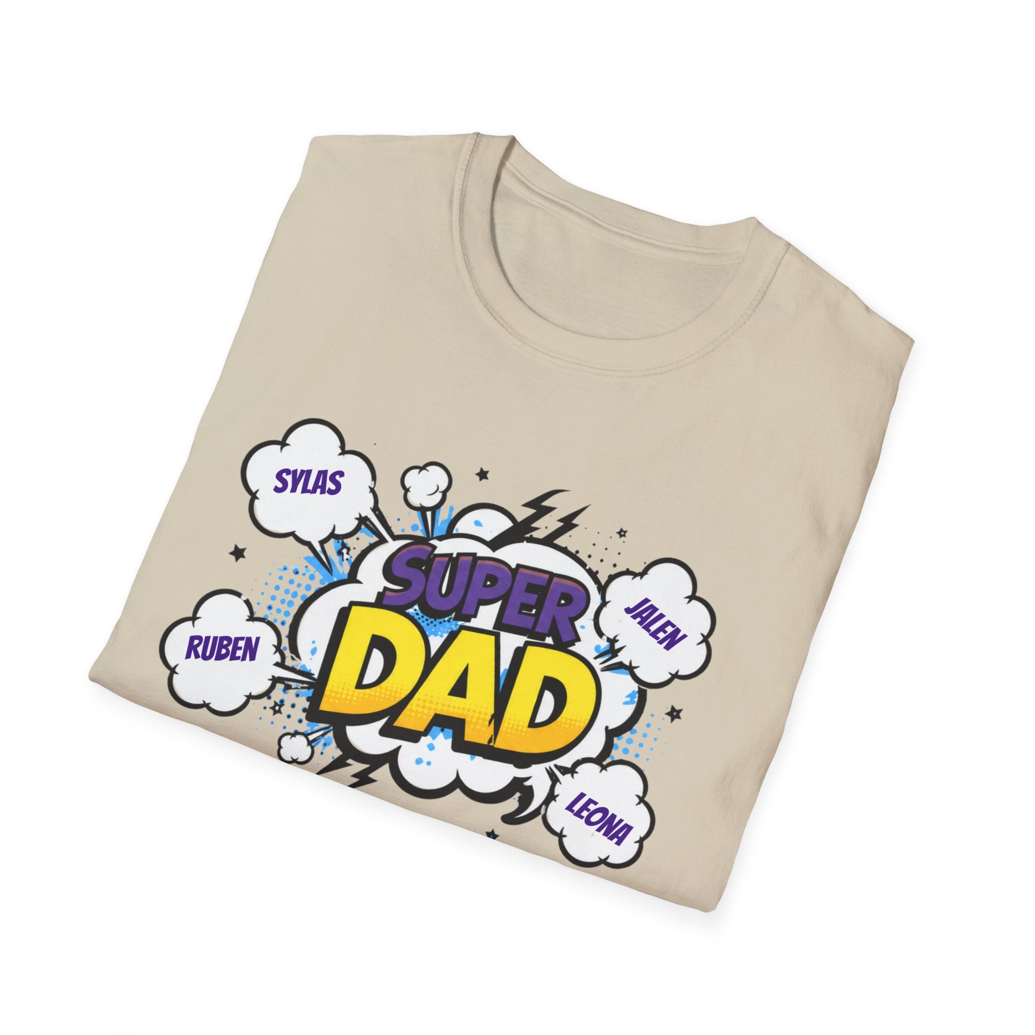 Super Dad Comic Graphic T-Shirt — Father’s Day Gift Tee