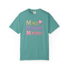T-Shirt — "M.O.M. Mess, Overload, My Loves" Cute Mom Acronym Graphic Tee