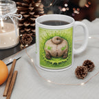 Mug - "I Puggin' Woof You" Pug Coffee Mug (Personalize with Name)