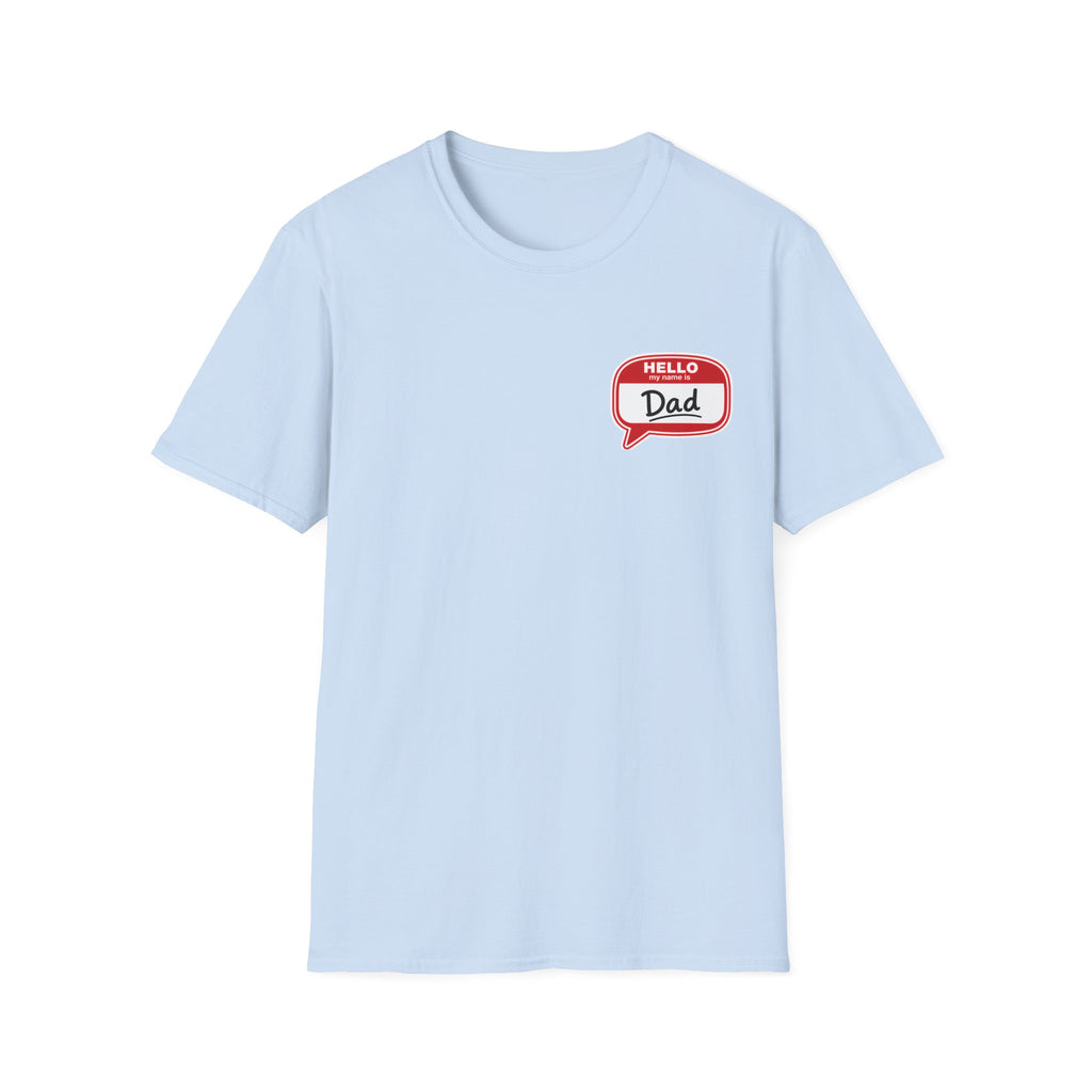 Hello Dad Speech Bubble T-Shirt — Father's Day Gift Tee