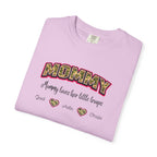 Mommy Camo Heart T-Shirt — "Mommy, I am here for little forever" Mother's Day Tee