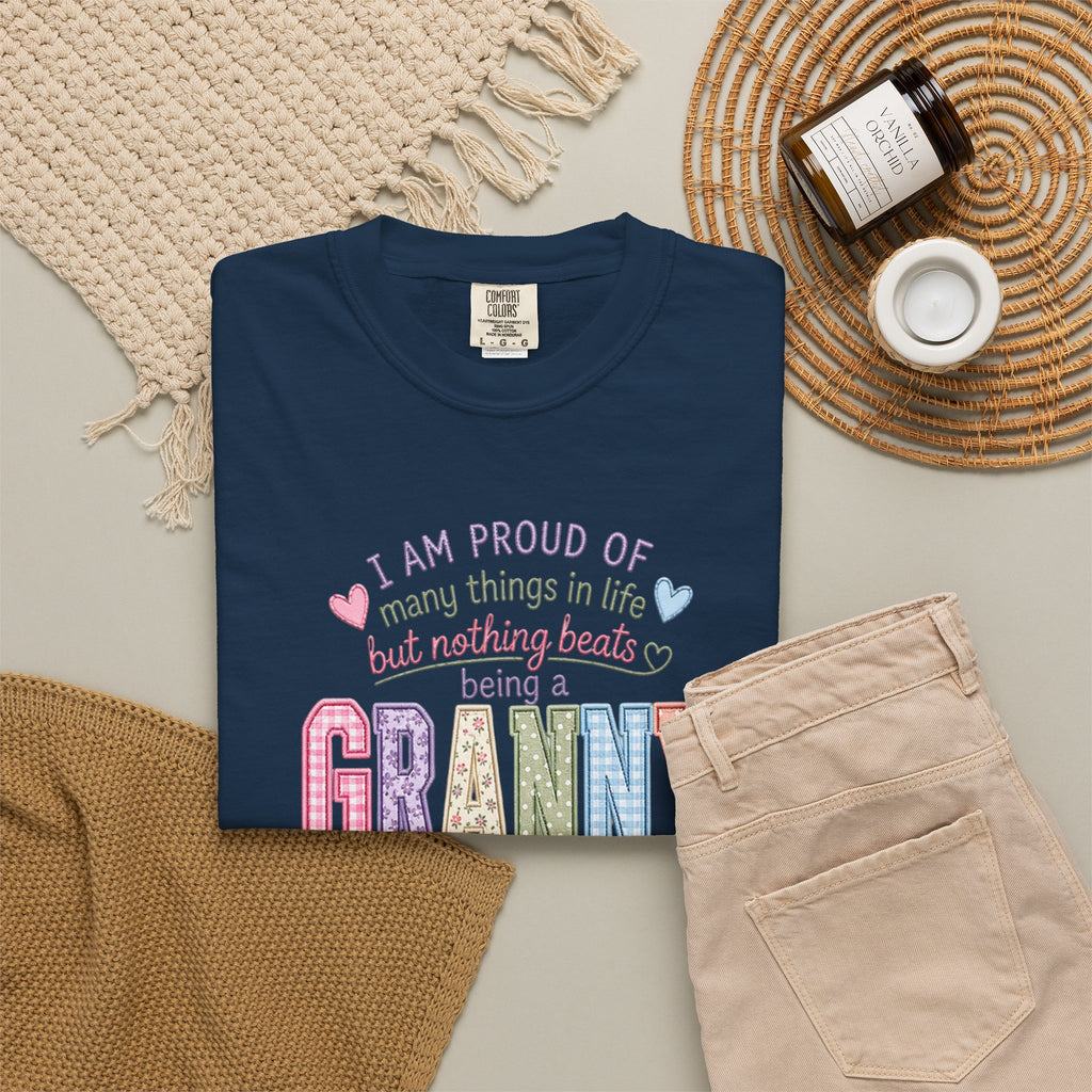 Granny Proud Tee — "I Am Proud of Many Things in Life But Nothing Beats Being a Granny"