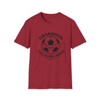 Grandpa's Little Football Buddies T-Shirt — Personalized Soccer Dad/Grandad Gift