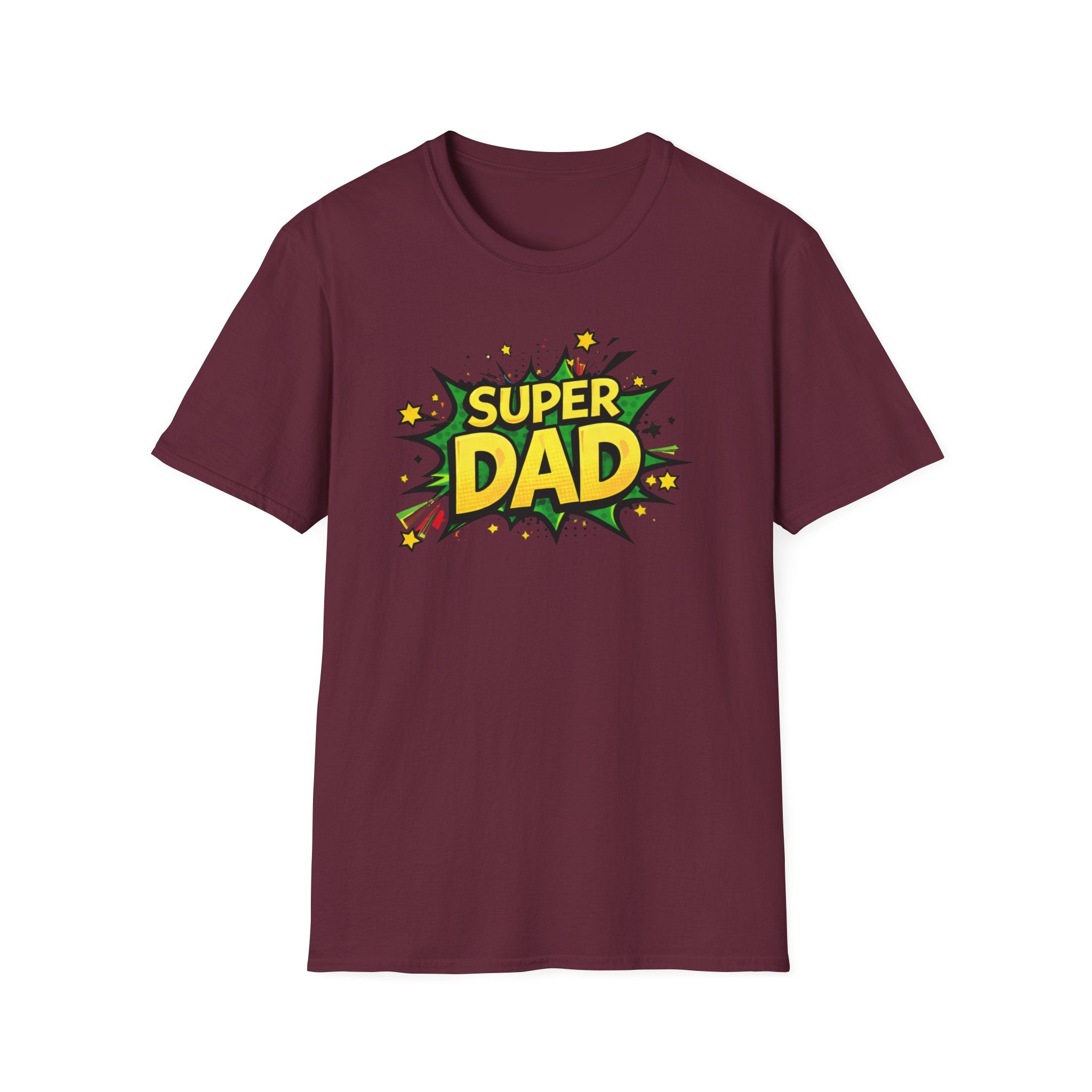 Super Dad Comic-Style T-Shirt — Father's Day Gift Tee