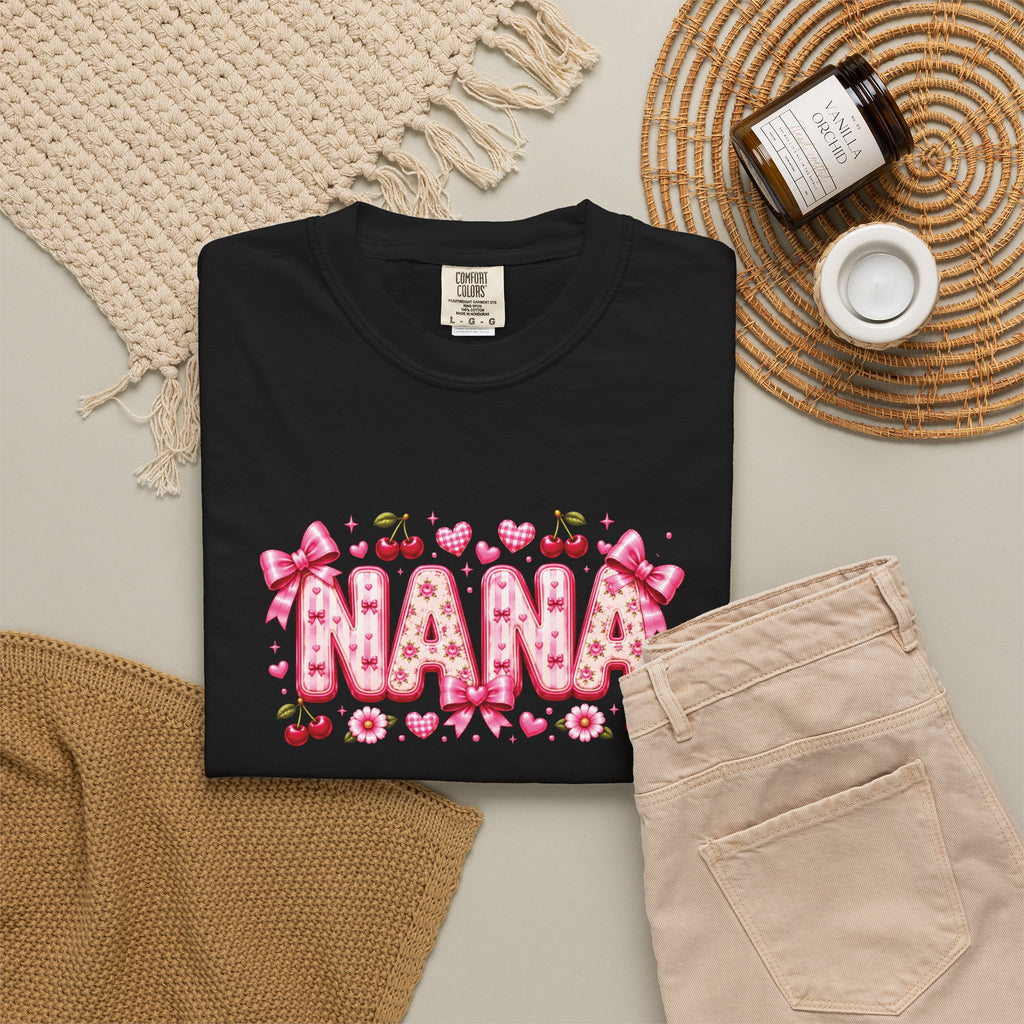NANA Floral Heart T-Shirt
