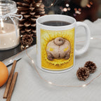 Pug 'I Puggin' Woof You!' 11oz White Mug — Cute Dog Lover Coffee Cup, Personalized Name Option