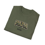 Papa Est. 2026 T-Shirt – Camo Fathers Day New Dad Gift