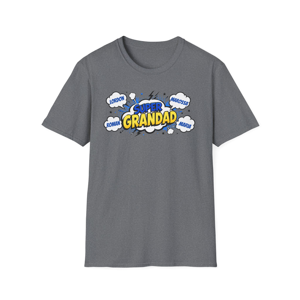 Super Grandad Comic-Style T-Shirt