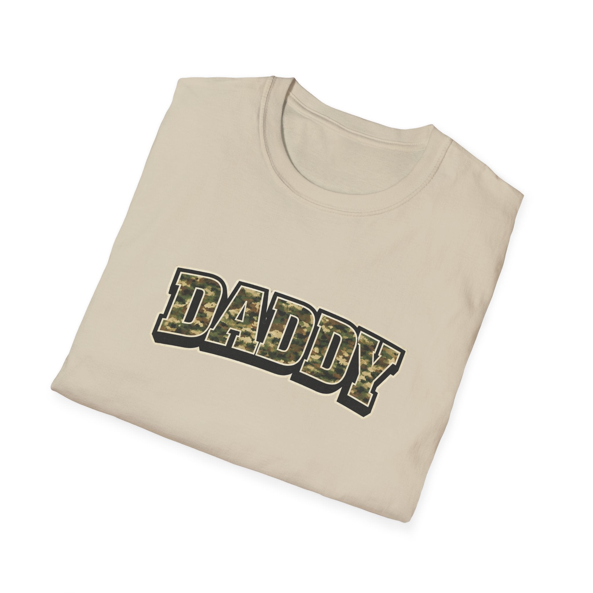 Daddy Camo T-Shirt — Military Camouflage Dad Tee for Father’s Day