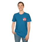 Daddy Name Tag T-Shirt - 'Hello Daddy' Retro Speech Bubble Tee