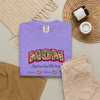 Mom Camo Graphic T-Shirt — "MOM Most Loved Her Little People" Floral Heart Tee