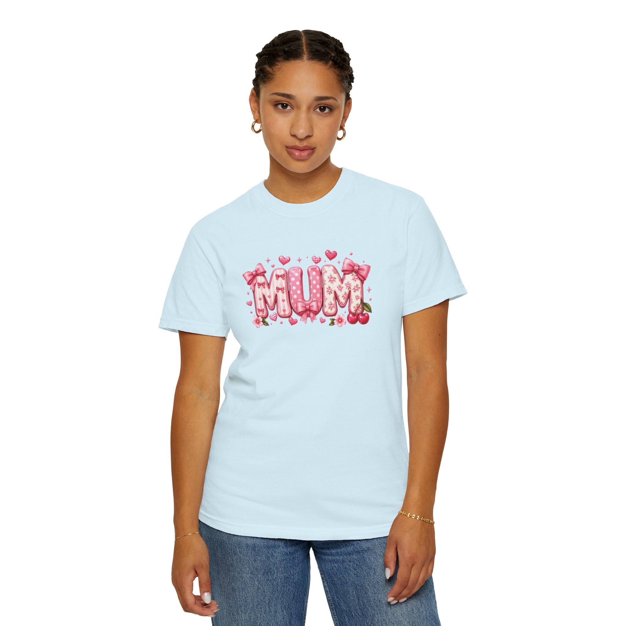 MUM Floral Heart T-Shirt
