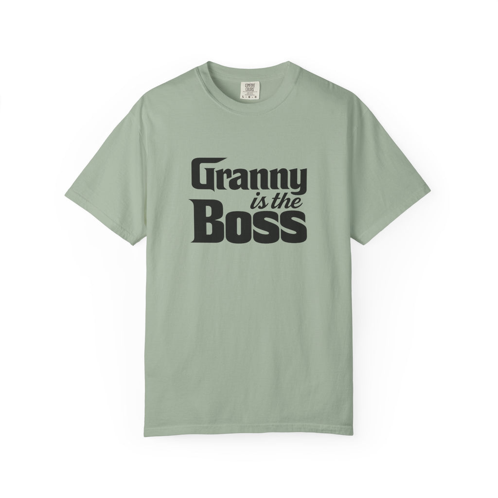 Granny Is the Boss T-Shirt – Funny Grandma Gift, Mother’s Day & Birthday Tee