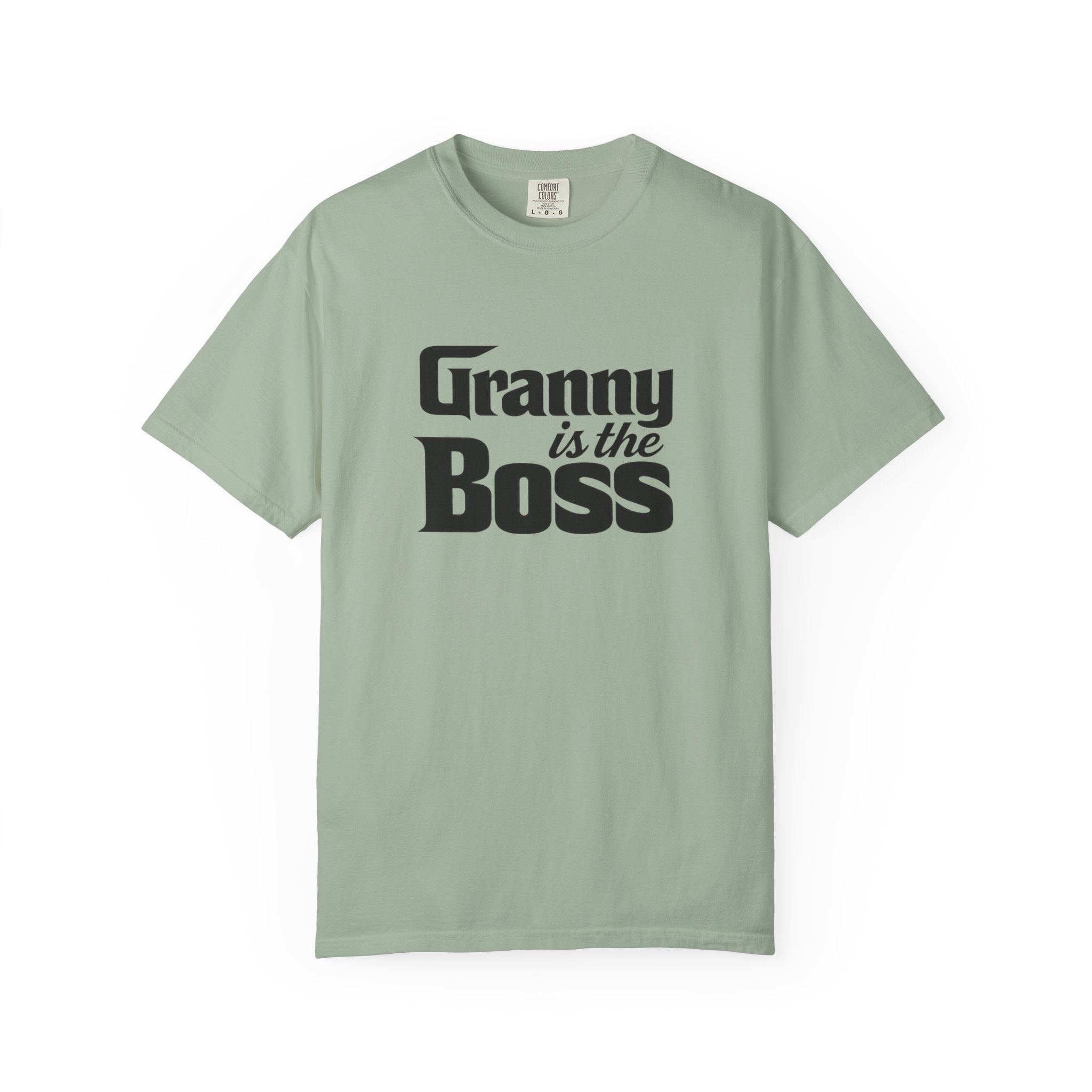 Granny Is the Boss T-Shirt – Funny Grandma Gift, Mother’s Day & Birthday Tee