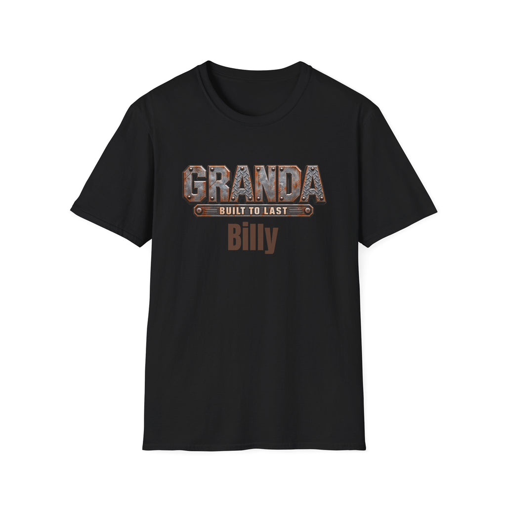 Granda "Built to Last" T-Shirt — Personalise