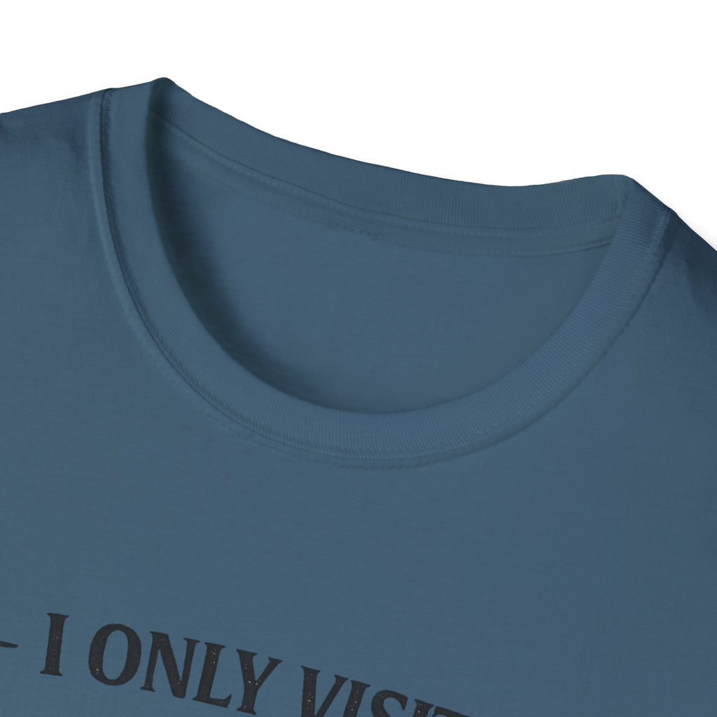 Papa T-Shirt — "I Only Visit Papa for the Biscuits" Funny Grandpa Gift