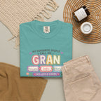 Gran Grandma T-Shirt – "My Favourite People Call Me Gran" Floral Gift Tee