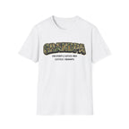 Grandpa Camo T-Shirt — "Grandpa Loves His Little Troops" Military Dad Gift