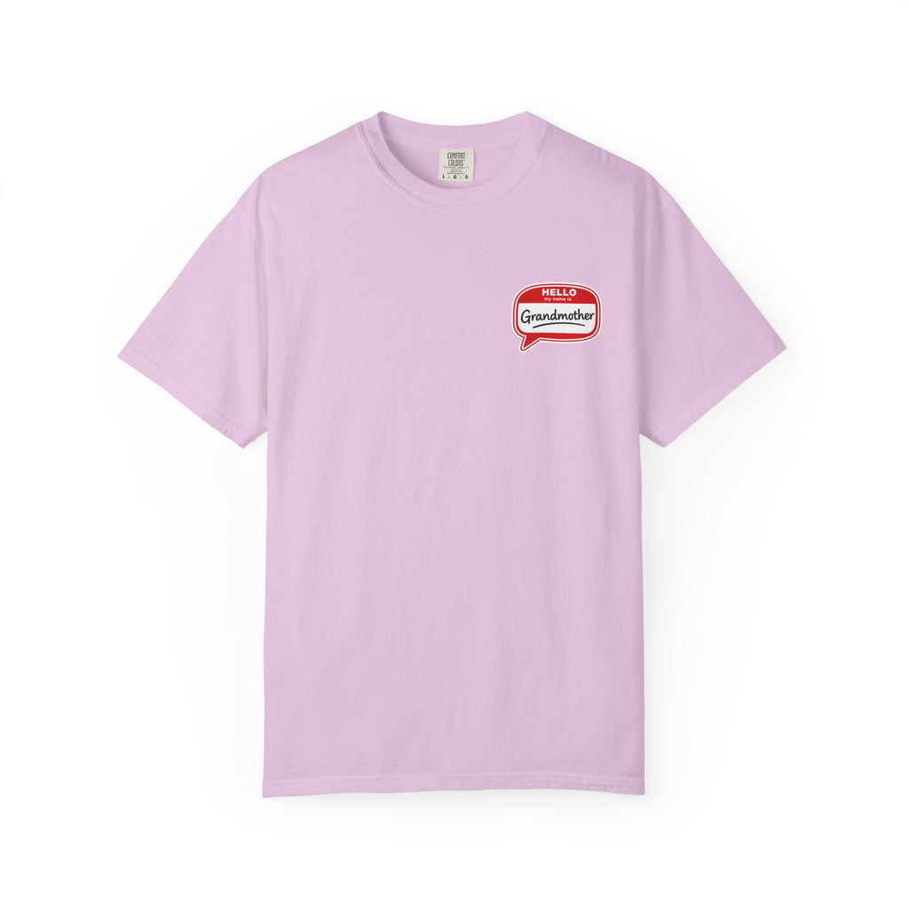 Grandmother Speech Bubble T-Shirt – Cute Grandma Gift