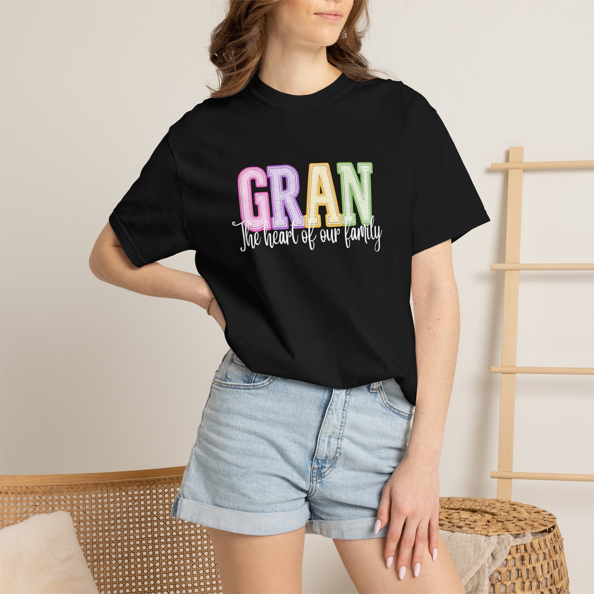 GRAN The Heart Of Our Family Tee