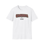 Grandpa EST. 2026 T-Shirt — New Grandpa Plaid Announcement Tee