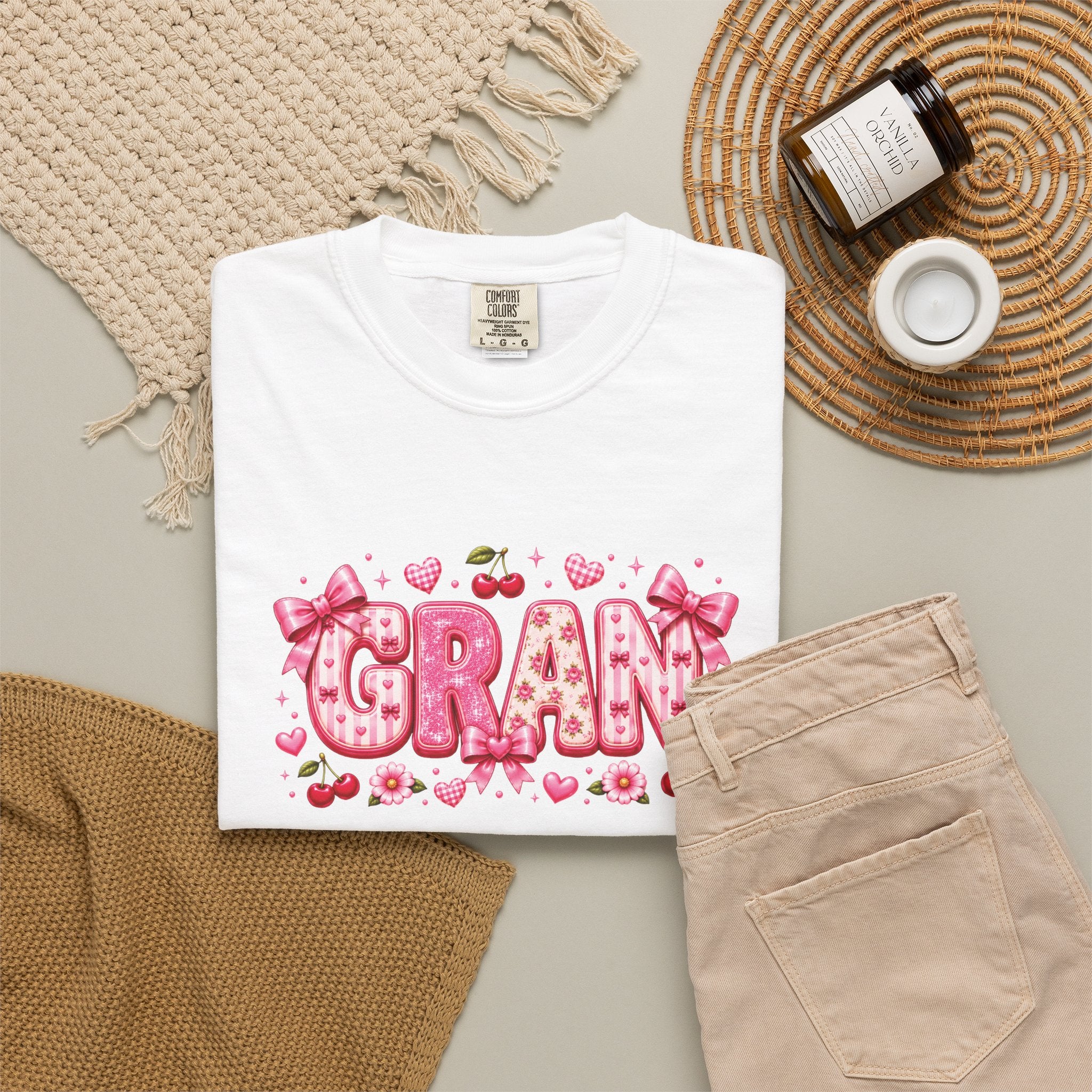GRAN Floral Heart T-Shirt