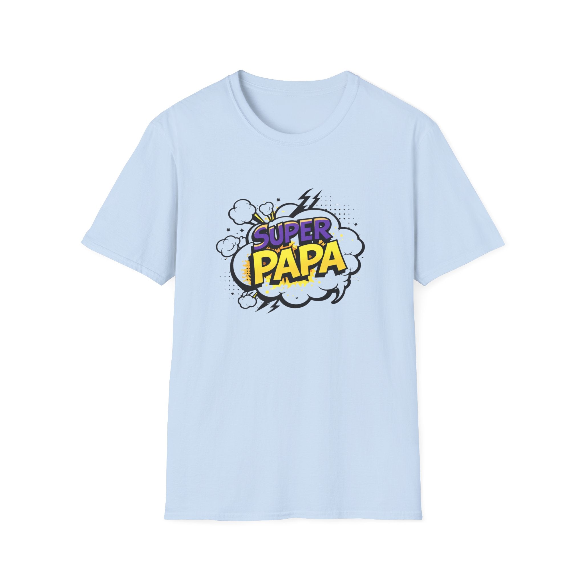 Super Papa T-Shirt — Comic Book Style Father’s Day Tee
