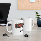 Grandpa Est. 2026 Plaid Coffee Mug — New Grandpa Gift