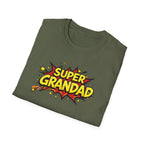 Super Grandad Comic-Style T-Shirt — Father’s Day Gift for Grandpa