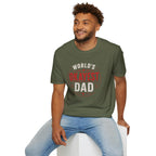 Funny "World's Okayest Dad" T-Shirt – Humorous Father's Day Gift