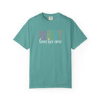 Grandma Loves Her Crew T‑Shirt — Pastel Family Grandma Tee