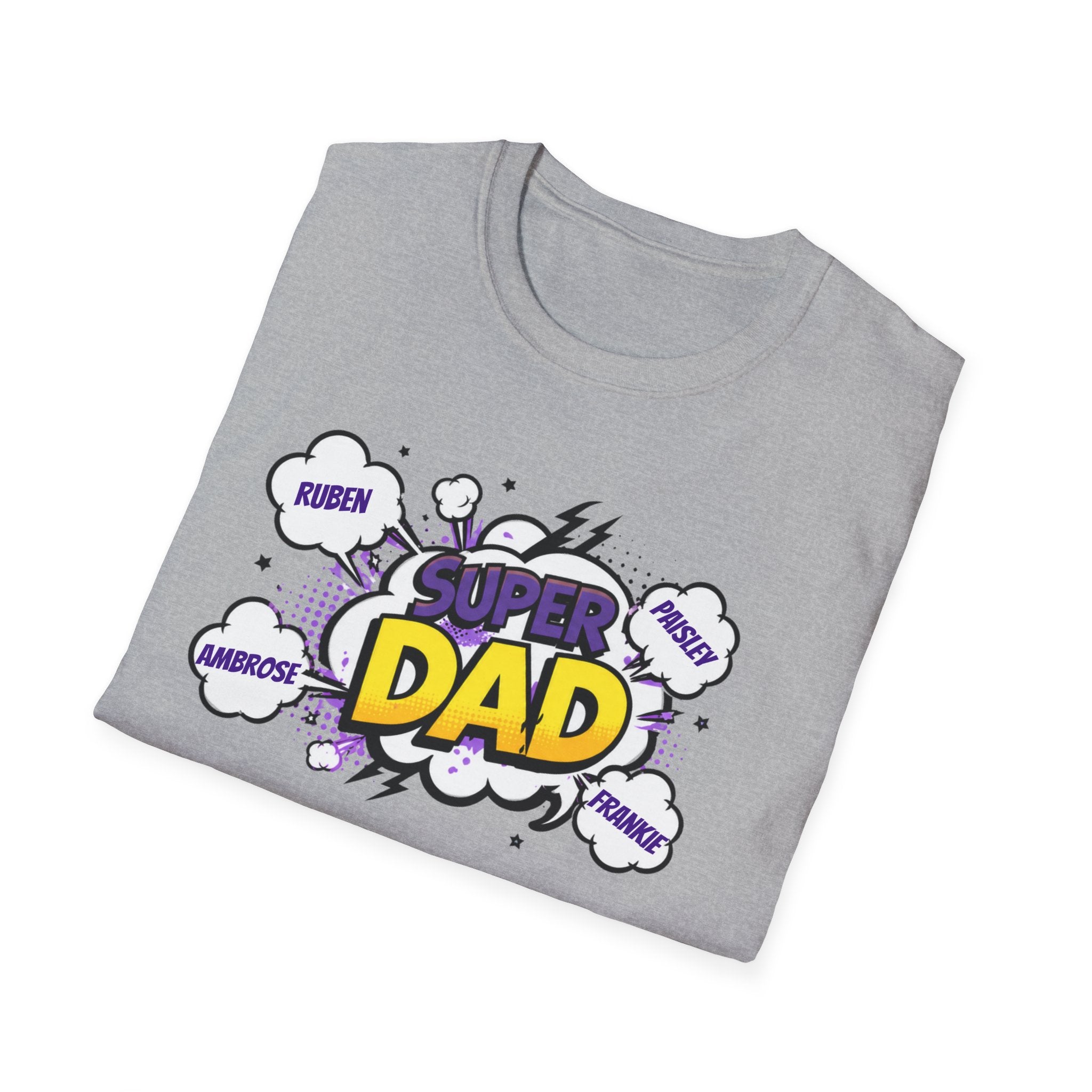 Super Dad Comic T-Shirt — Father's Day Gift Tee