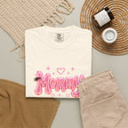 MOMMY Pink Balloon Eyelashes T-Shirt