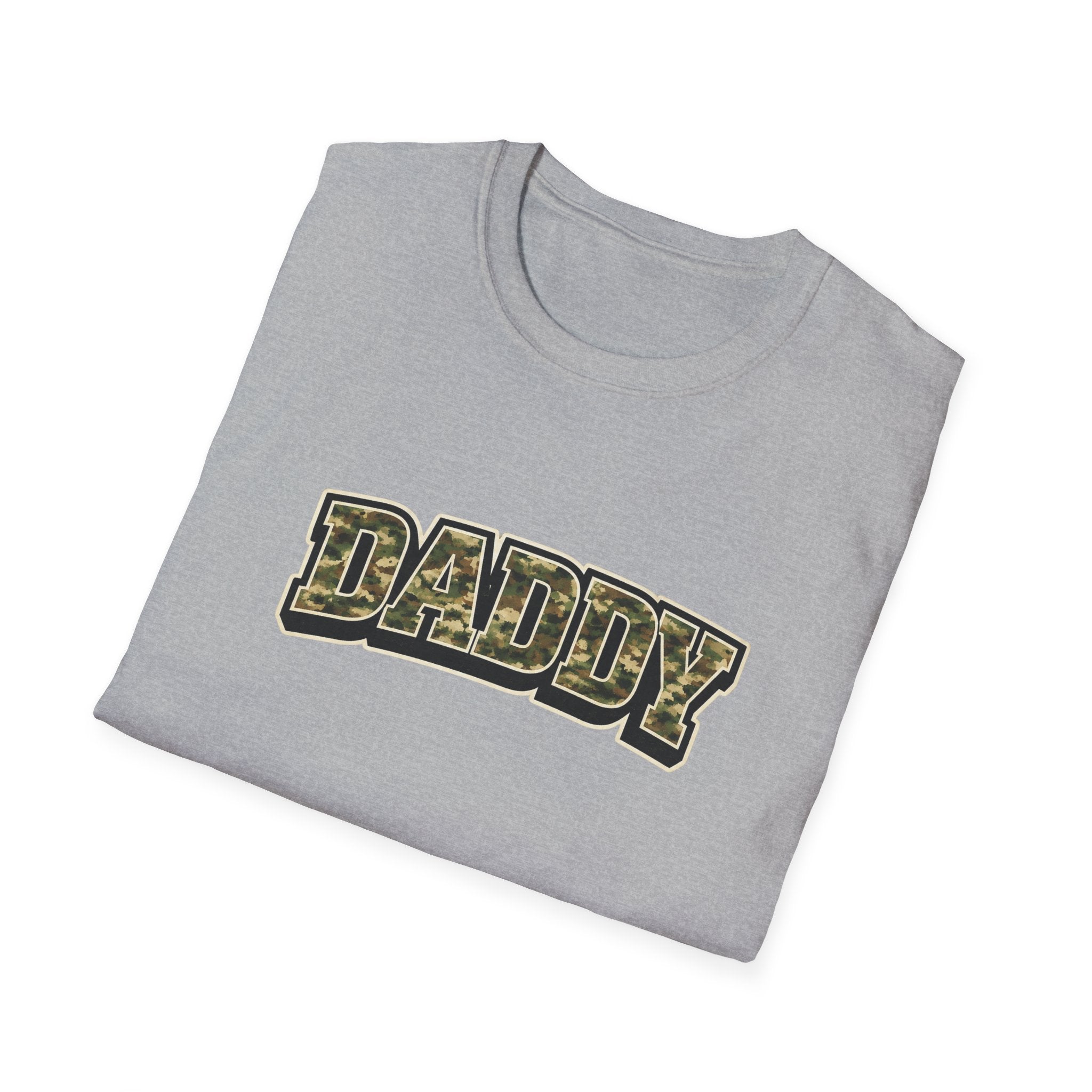 Daddy Camo T-Shirt — Military Camouflage Dad Tee for Father’s Day