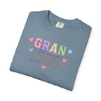 Grandma Floral T-Shirt — "GRAN is the sunshine that makes our family garden bloom with love"