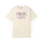 Grandma Floral T-Shirt — "GRAN is the sunshine that makes our family garden bloom with love"