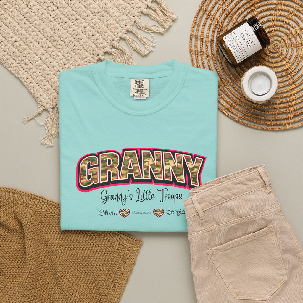 Granny Graphic T-Shirt — 'Granny & Little Trump' Retro Family Tee
