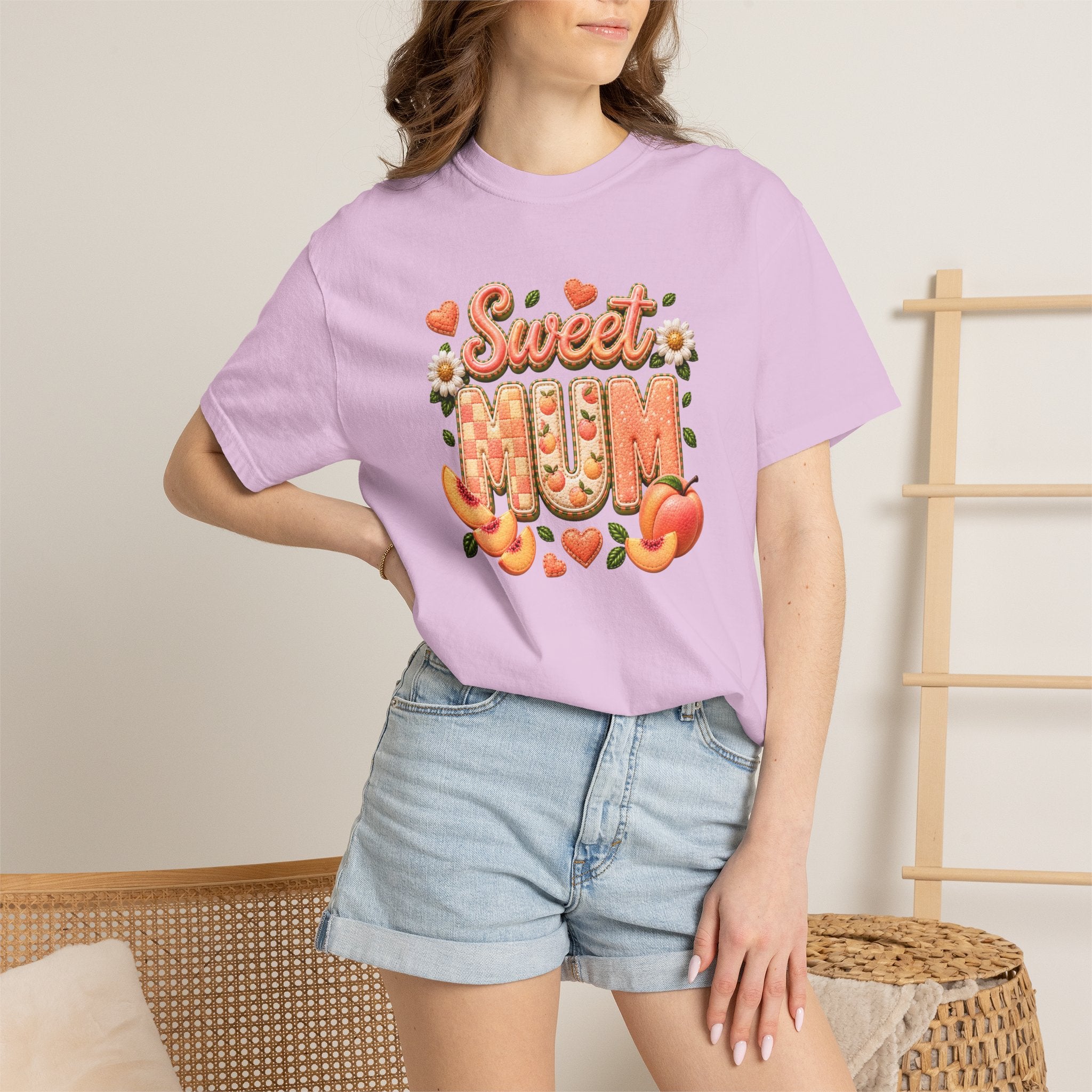 Sweet MUM Peach Tee