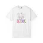 Nana Blessings T-Shirt — "Blessed are those who snuggle & pamper..." Grandmother Gift