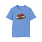 Super Grandpa Welsh Flag/ Wales themed T-Shirt – Retro Comic Gift Tee for Grandfather | Father’s Day & Birthday Present